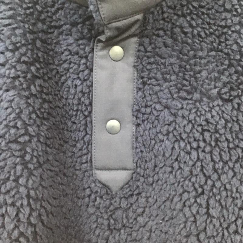 ユニクロ UNIQLO ジャケット、上着 ジャケット、ブレザー 341-443221 フリースオーバーサイズプルオーバー XL 無地 紺 / ネイビー /  メンズ USED 古着 中古 10134916