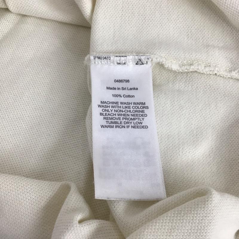 ポロバイラルフローレン Polo by RALPH LAUREN ポロシャツ 半袖 半袖ポロシャツ カラーシャツ 半袖カットソー L ロゴ、文字 アイボリー / アイボリー /  メンズ USED 古着 中古 10149171