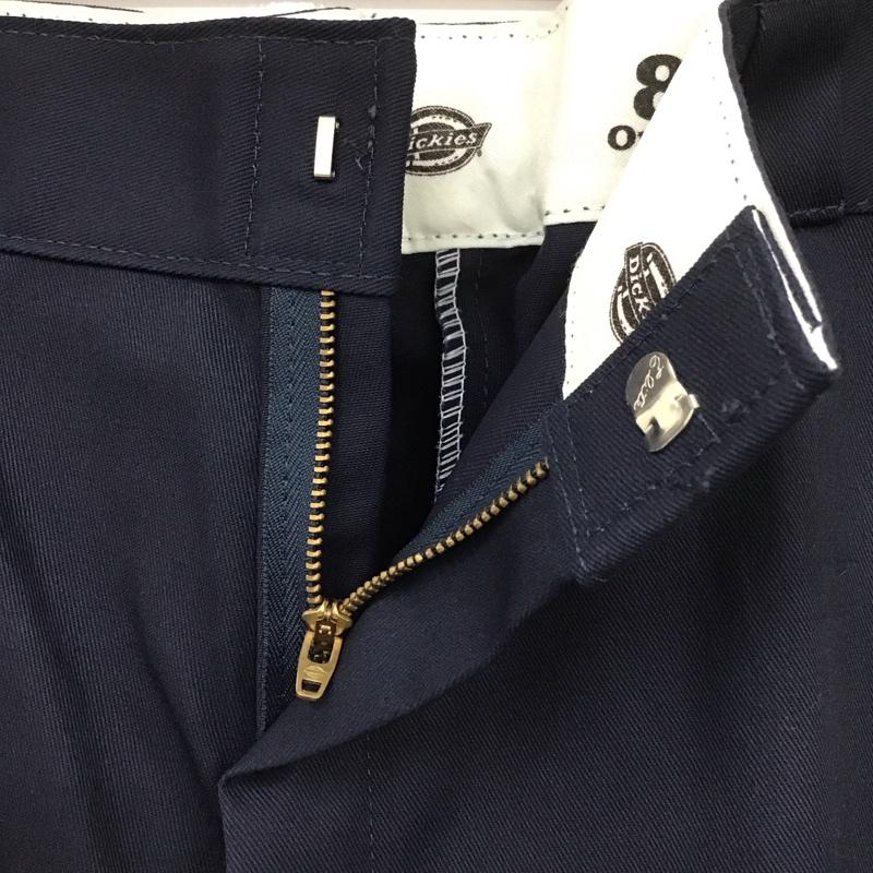 ディッキーズ Dickies パンツ ワークパンツ、ペインターパンツ ワークパンツ ワイドパンツ カジュアルパンツ 38 無地 紺 / ネイビー /  メンズ USED 古着 中古 10113177