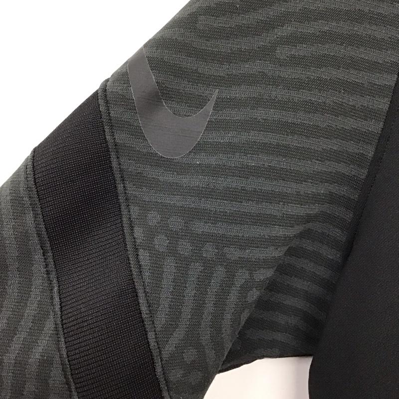 ナイキ NIKE カットソー 長袖 CD0565-010 ストライク ドリル トップ サッカー フットサル XL ロゴ、文字 黒 / ブラック /  メンズ USED 古着 中古 10119596