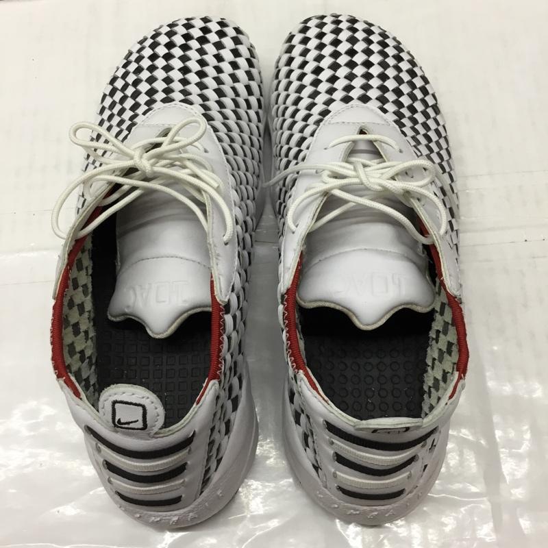 ナイキ NIKE スニーカー スニーカー 318997-101 AIR FOOTSCAPE WOVEN CHUCCA 10AC 宇野薫 28.5cm 28.5cm ロゴ、文字 白 / ホワイト / X 黒 / ブラック / X 赤 / レッド /  メンズ USED 古着 中古 10110160