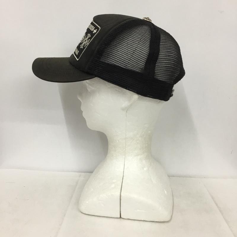 クロムハーツ CHROME HEARTS 帽子 キャップ 304112505 メッシュキャップ ロゴ、文字 黒 / ブラック /  メンズ USED 古着 中古 10137435