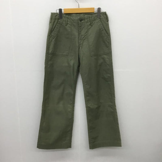 オアスロウ orSlow パンツ ワークパンツ、ペインターパンツ ベイカーパンツ 1 無地 カーキ / カーキ /  メンズ USED 古着 中古 10084448