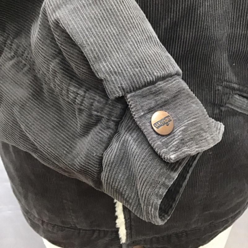 ラングラー Wrangler ジャケット、上着 ジャケット、ブレザー コーデュロイジャケット ボアジャケット カジュアルジャケット 古着 M ロゴ、文字 茶 / ブラウン /  メンズ USED 古着 中古 10113169