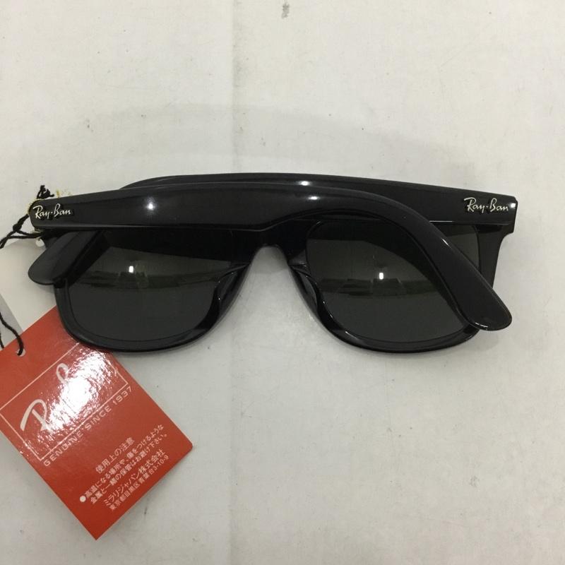 レイバン Ray-Ban めがね・サングラス サングラス RB2140-F WAYFARER カラーレンズ ケース付き ロゴ、文字 黒 / ブラック /  メンズ USED 古着 中古 10129418