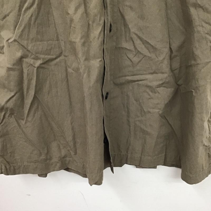 カルバン・クライン Calvin Klein シャツ、ブラウス 半袖 L 無地 ベージュ / ベージュ /  メンズ USED 古着 中古 10130172