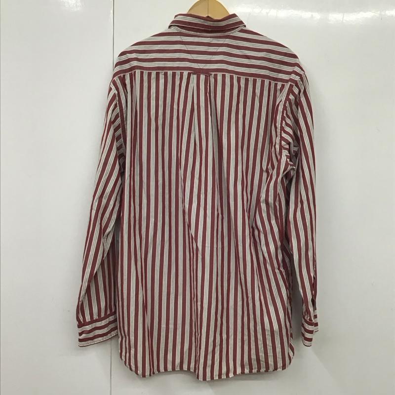 トミーヒルフィガー TOMMY HILFIGER シャツ、ブラウス 長袖 長袖シャツ ストライプシャツ カラーシャツ L ストライプ マルチカラー / マルチカラー /  メンズ USED 古着 中古 10130330