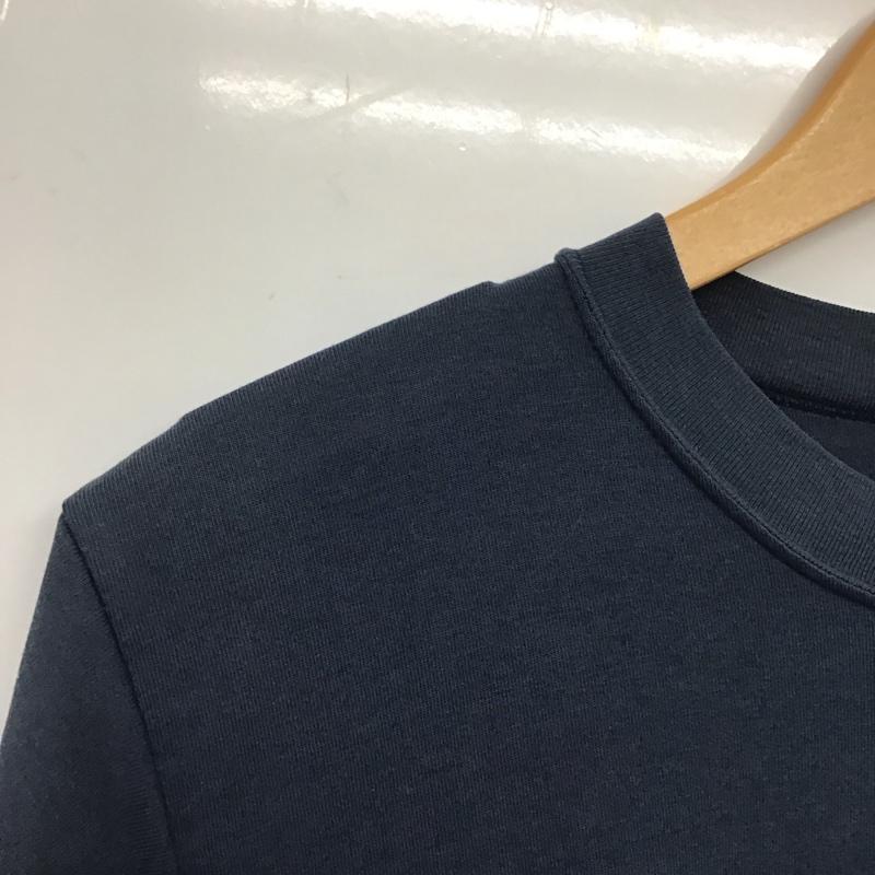ザノースフェイス THE NORTH FACE Tシャツ 半袖 S プリント 紺 / ネイビー /  メンズ USED 古着 中古 10134543