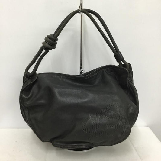 ロエベ LOEWE ハンドバッグ ハンドバッグ オールドロエベ ワンポイント 黒 / ブラック /  レディース USED 古着 中古 10137340