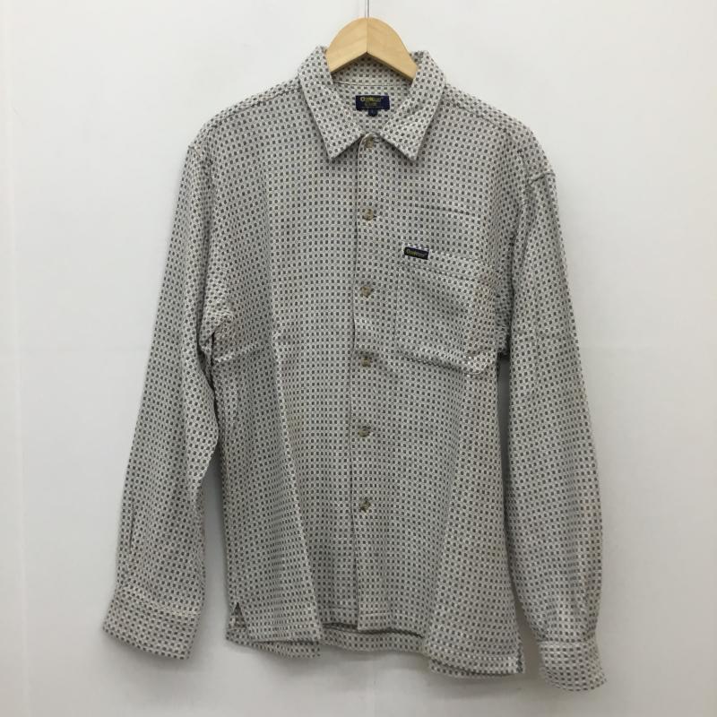 オシュコシュ OSHKOSH シャツ、ブラウス 長袖 L  アイボリー / アイボリー / X 紺 / ネイビー / X キャメル / キャメル /  メンズ USED 古着 中古 10134506