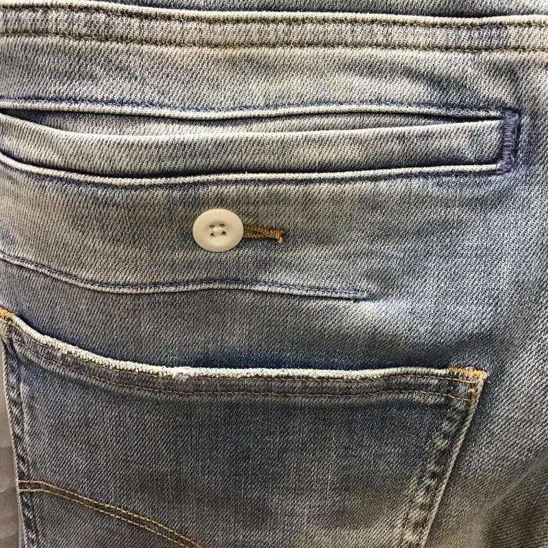ジースターロゥ G-STAR RAW パンツ デニム、ジーンズ デニムパンツ ストレートパンツ ワイドパンツ カジュアルパンツ 34 無地 インディゴ / インディゴ /  メンズ USED 古着 中古 10113593