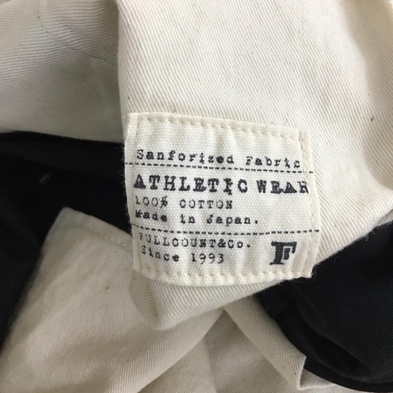 フルカウント FULLCOUNT パンツ チノパン チノパン カジュアルパンツ ワイドパンツ ストレートパンツ 34 無地 黒 / ブラック /  メンズ USED 古着 中古 10117563