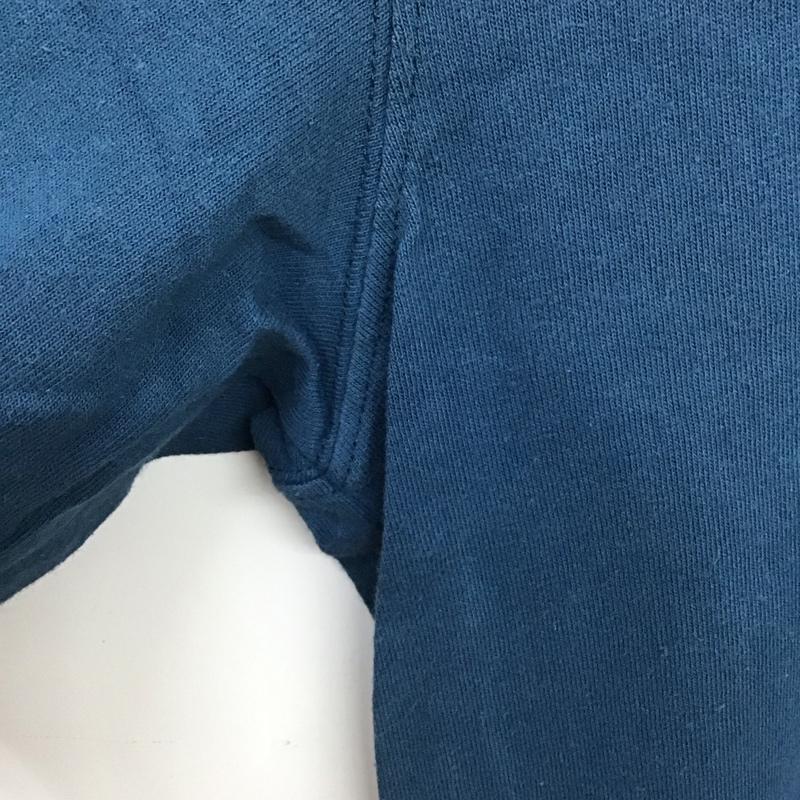 カーハート Carhartt Tシャツ 半袖 L 無地 青 / ブルー /  メンズ USED 古着 中古 10132033