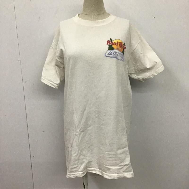 ハードロックカフェ HARD ROCK CAFE Tシャツ 半袖 S プリント 白 / ホワイト /  メンズ USED 古着 中古 10106126
