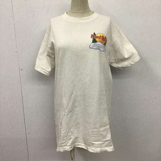 ハードロックカフェ HARD ROCK CAFE Tシャツ 半袖 S プリント 白 / ホワイト /  メンズ USED 古着 中古 10106126