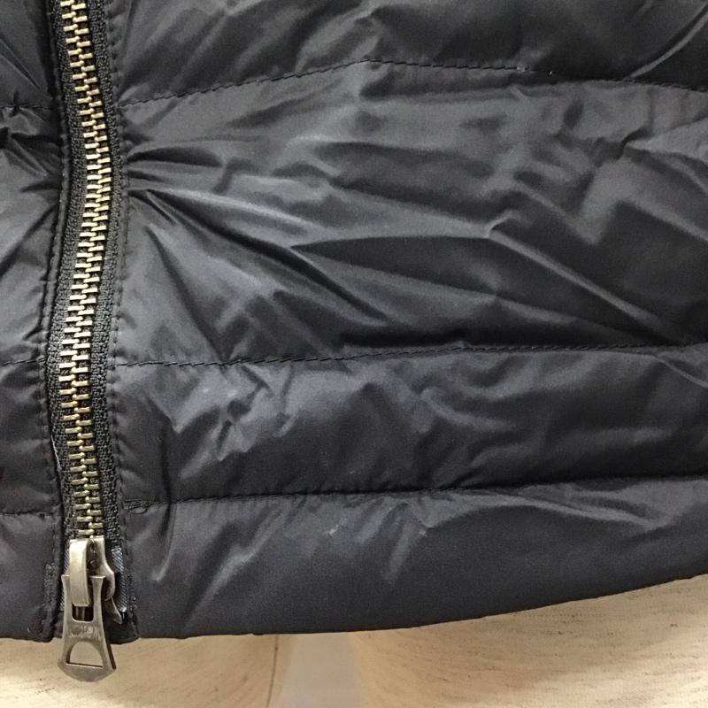 エディーバウアー Eddie Bauer ジャケット、上着 ジャンパー、ブルゾン ジップアップジャケット ジャンパー ジャケット ダウンジャケット アウター M ロゴ、文字 黒 / ブラック /  メンズ USED 古着 中古 10110754