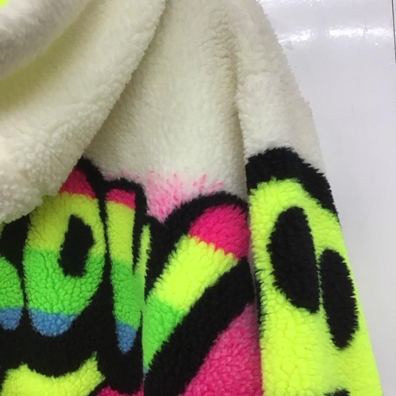 バロー BARROW ジャケット、上着 ジャンパー、ブルゾン ボアパーカー フリース M 総柄 マルチカラー / マルチカラー /  メンズ USED 古着 中古 10146372