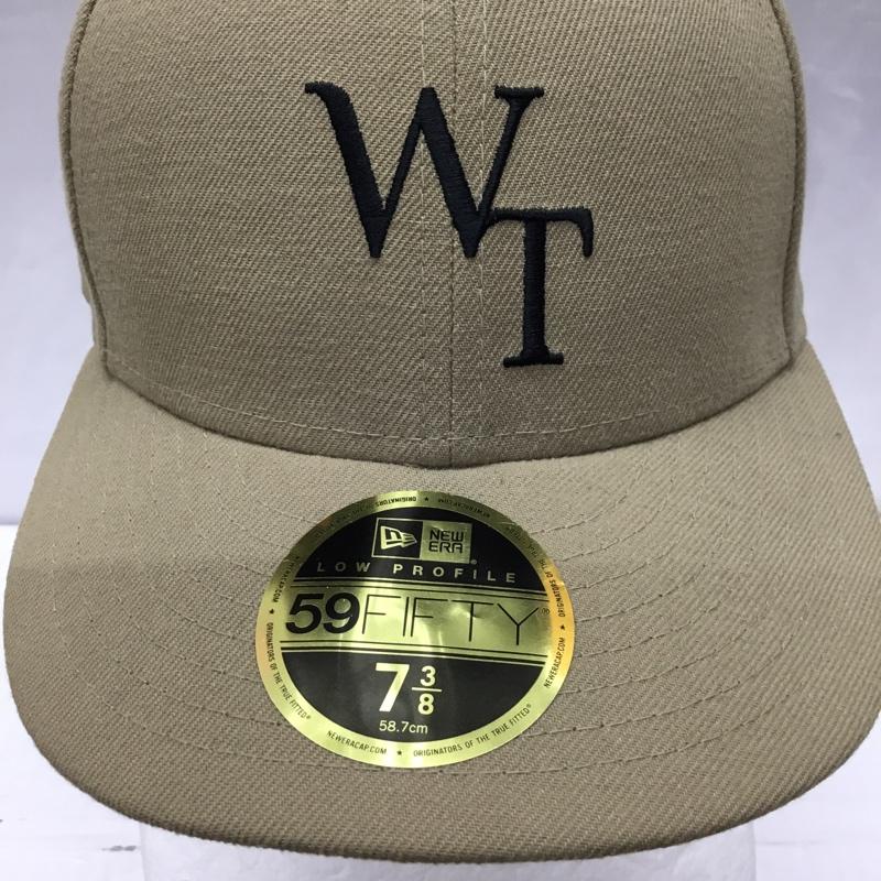 ダブルタップス WTAPS 帽子 キャップ NEW ERA 21AW ロゴ、文字 ベージュ / ベージュ /  メンズ USED 古着 中古 10119105