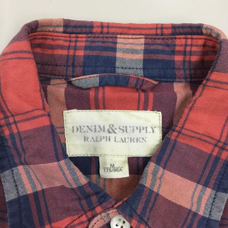 デニム アンド サプライ DENIM & SUPPLY シャツ、ブラウス 長袖 7983790FLLS 胸ポケット M チェック マルチカラー / マルチカラー /  メンズ USED 古着 中古 10117156