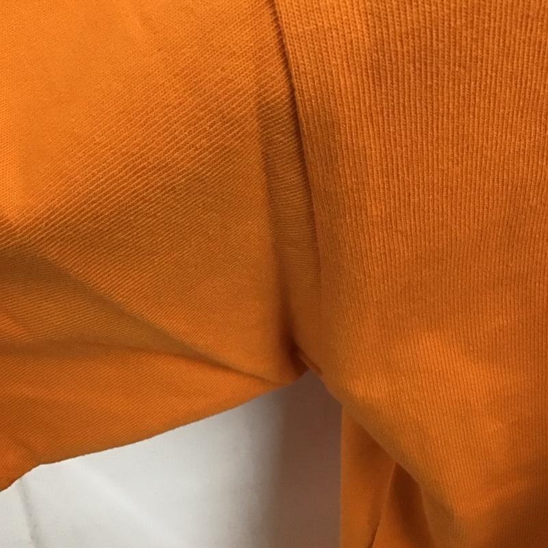 ケボズ KEBOZ カットソー 半袖 半袖カットソー 半袖シャツ 無地シャツ L ロゴ、文字 橙 / オレンジ /  メンズ USED 古着 中古 10126514