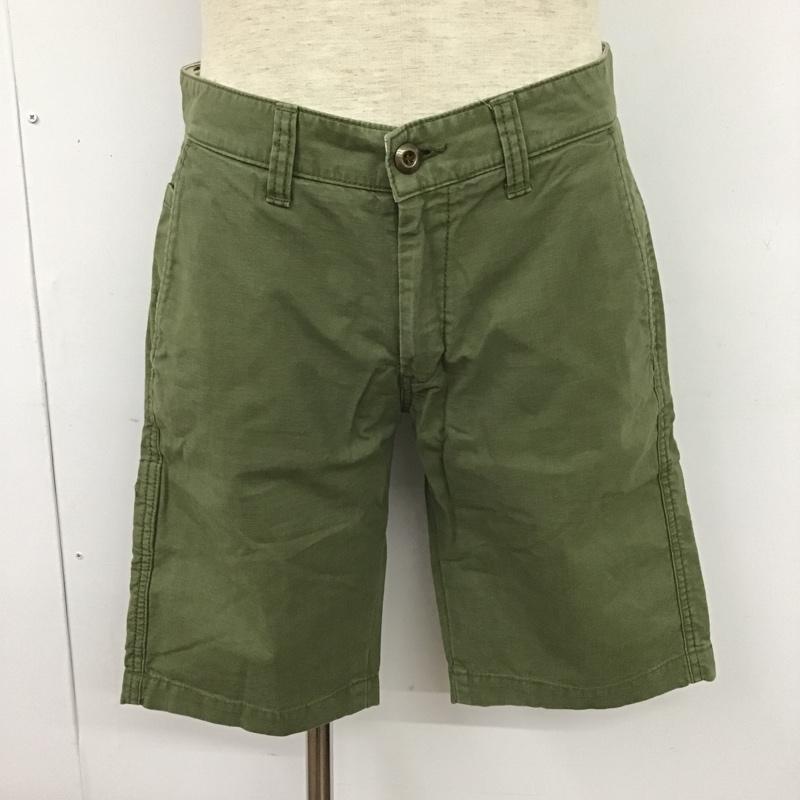 クオドロ quadro パンツ ショートパンツ ハーフパンツ ミリタリーパンツ ショートパンツ カジュアルパンツ 2 無地 カーキ / カーキ /  メンズ USED 古着 中古 10105604