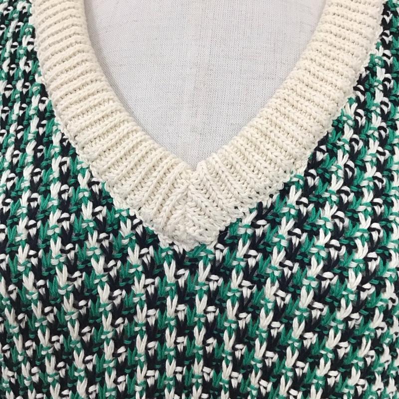ザラ ZARA ベスト ベスト XL  マルチカラー / マルチカラー /  レディース USED 古着 中古 10121394