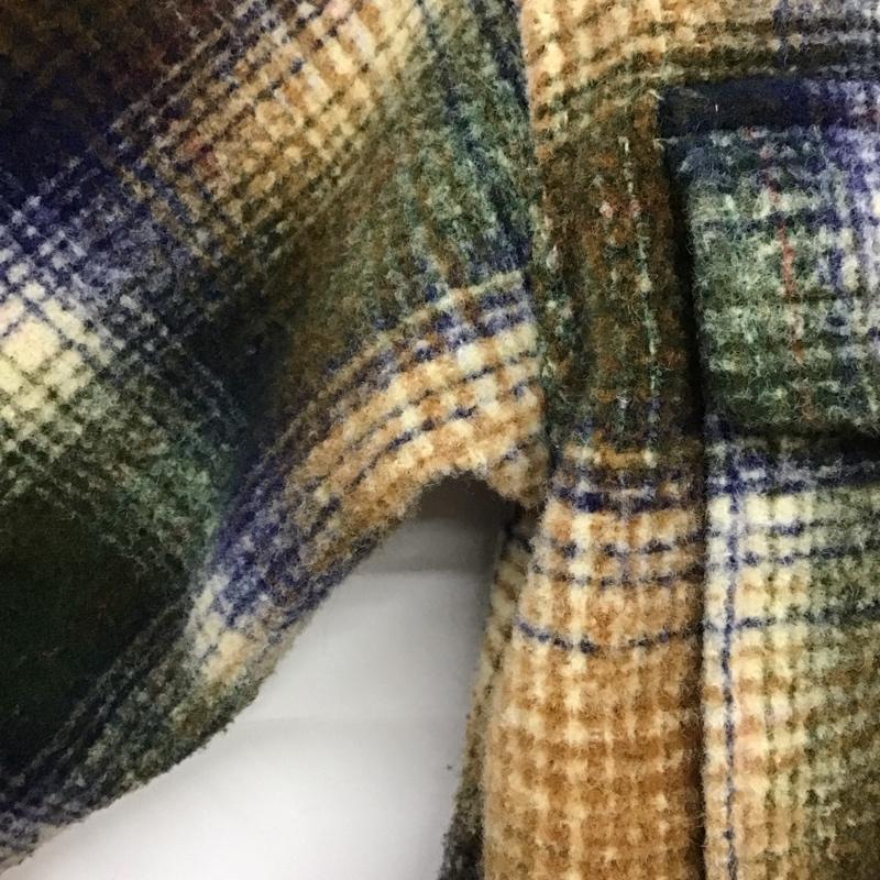 アングリッド Ungrid ジャケット、上着 ジャンパー、ブルゾン アウター ロングジャケット コート S チェック マルチカラー / マルチカラー /  レディース USED 古着 中古 10145404