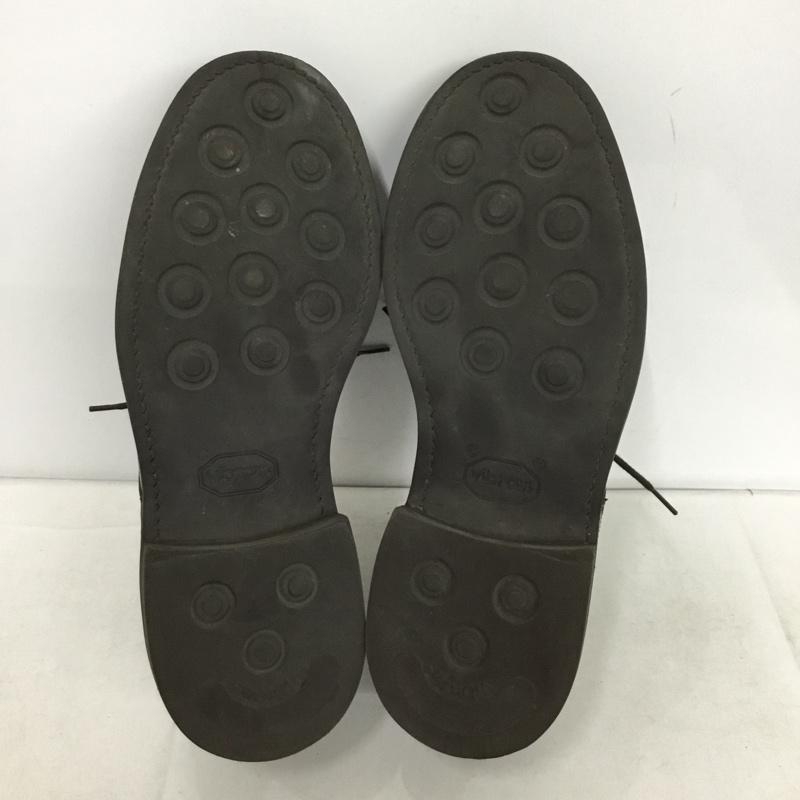 バーウィック BERWICK 革靴 革靴 4477 レザーシューズ 無地 茶 / ブラウン /  メンズ USED 古着 中古 10148826