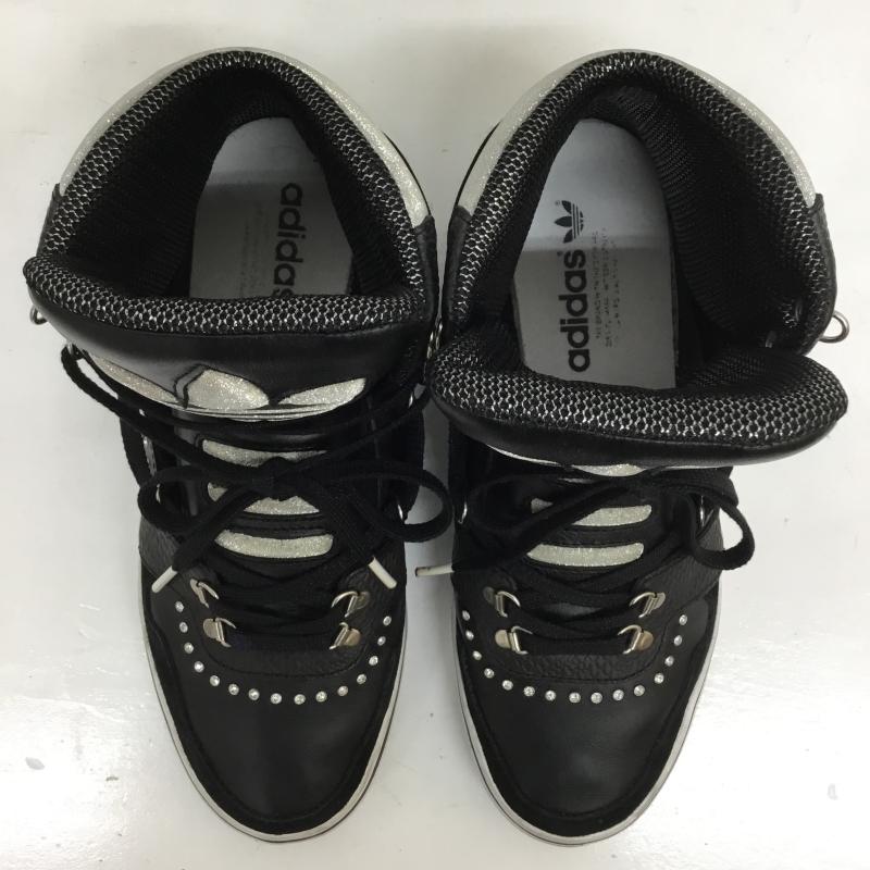 アディダス adidas スニーカー スニーカー 102025466 adidas Originals for VANQUISH HARDLAND 26.5cm ロゴ、文字 黒 / ブラック / X 銀 / シルバー /  メンズ USED 古着 中古 10124093