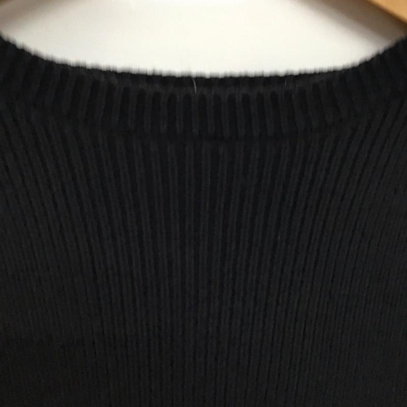 ザラ ZARA チュニック 半袖 S 無地 黒 / ブラック /  レディース USED 古着 中古 10151196