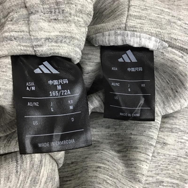 アディダス adidas セットアップ セットアップ jw4752 プレミアムフルジップパーカー スウェットパンツ 2点セット S 無地 灰 / グレー /  メンズ USED 古着 中古 10141323