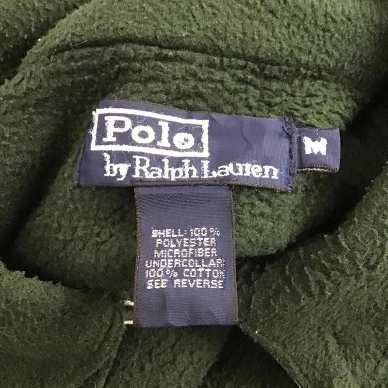 ポロバイラルフローレン Polo by RALPH LAUREN ジャケット、上着 ジャンパー、ブルゾン フリース M 無地 緑 / グリーン /  メンズ USED 古着 中古 10106061