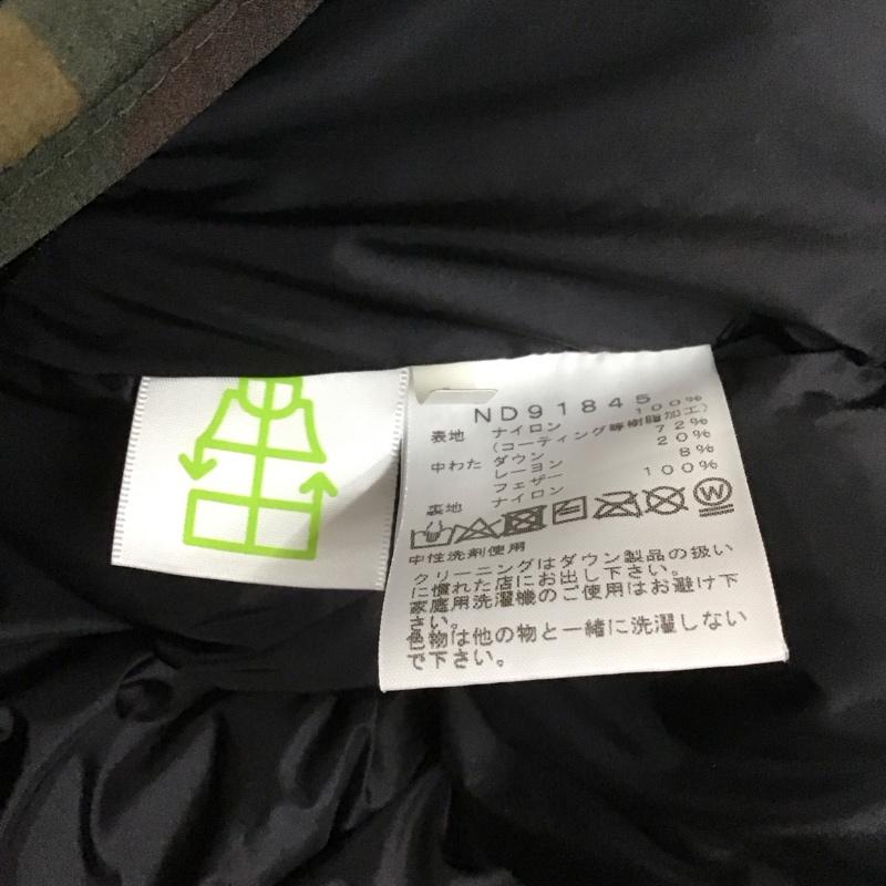 ザノースフェイス THE NORTH FACE ジャケット、上着 ジャンパー、ブルゾン ND91845 ベルティーバルトロライトジャケット ジップアップジャケット ダウンジャケット S カモフラージュ柄・迷彩 マルチカラー / マルチカラー /  メンズ USED 古着 中古 10113760