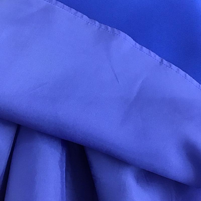 ユナイテッドアローズ UNITED ARROWS ワンピース ミニスカート 1526-672-2794 フレンチスリーブワンピース 36 無地 青 / ブルー /  レディース USED 古着 中古 10131815