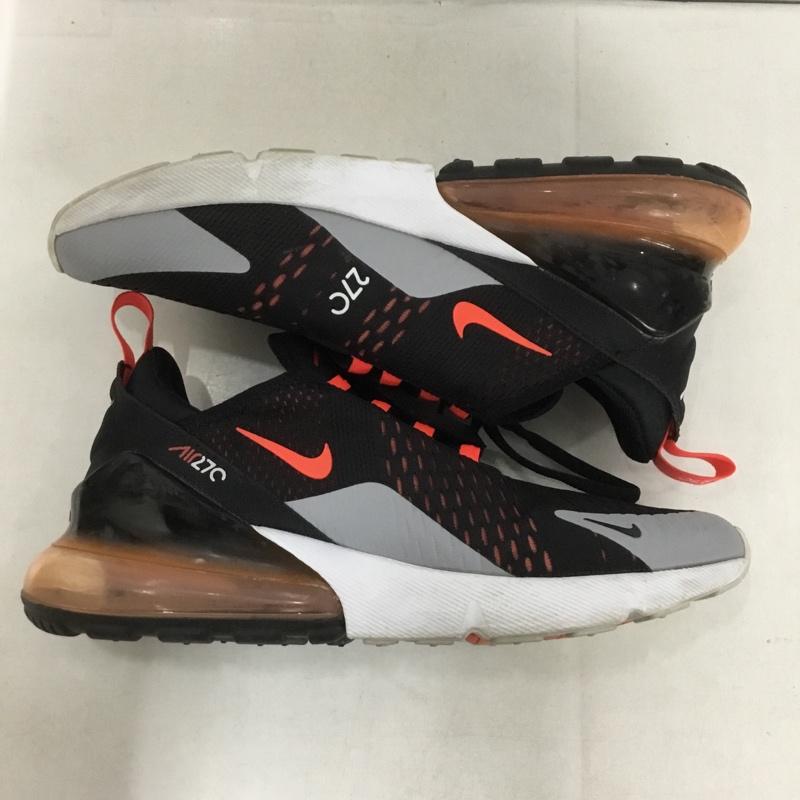 ナイキ NIKE スニーカー スニーカー AH8050-015 AIR MAX 270 26.5cm 26.5cm ロゴ、文字 黒 / ブラック / X 灰 / グレー / X 橙 / オレンジ /  メンズ USED 古着 中古 10143018