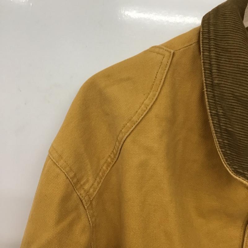 エディーバウアー Eddie Bauer ジャケット、上着 ジャンパー、ブルゾン カジュアルジャケット アウター カラージャケット M 無地 マスタード / マスタード /  メンズ USED 古着 中古 10146975