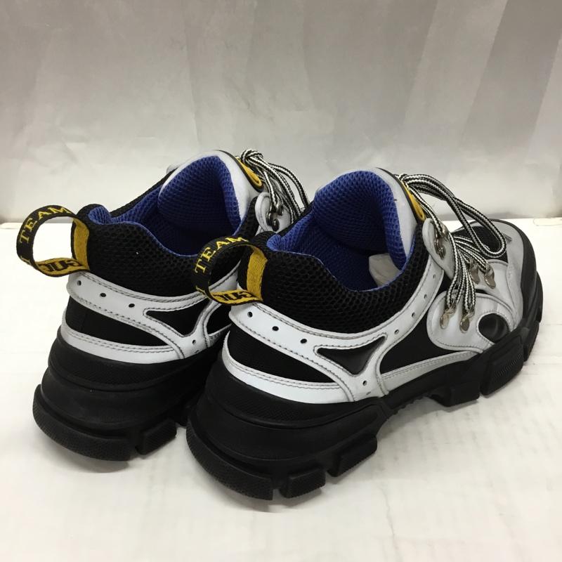 グッチ GUCCI スニーカー スニーカー フラッシュトレックスニーカー 箱有 8 ロゴ、文字 黒 / ブラック / X 灰 / グレー / X 青 / ブルー / X 黄 / イエロー /  メンズ USED 古着 中古 10110162