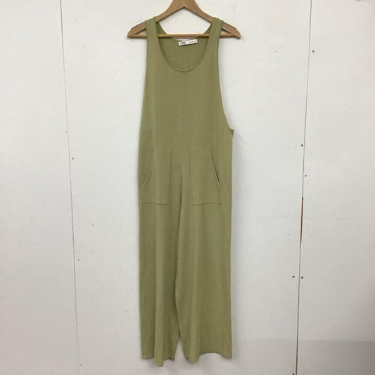 ザラ ZARA サロペット・オーバーオール サロペット、オーバーオール S 無地 薄緑 / ライトグリーン /  レディース USED 古着 中古 10137454