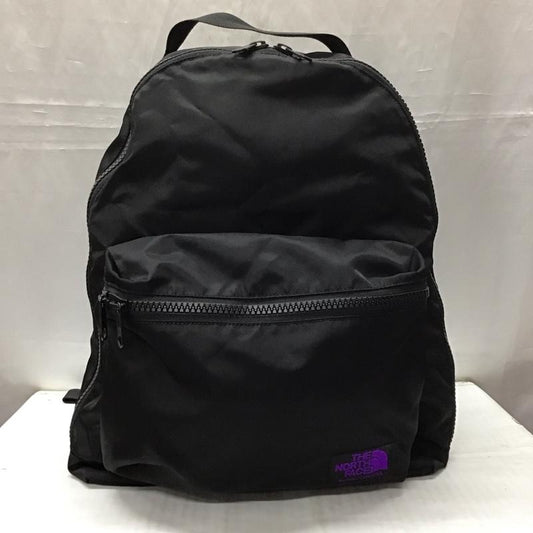 ザ ノースフェイス パープルレーベル THE NORTH FACE PURPLE LABEL リュックサック、デイパック リュックサック、デイバッグ NN7764N ナイロン ロゴ、文字 黒 / ブラック /  メンズ USED 古着 中古 10113438