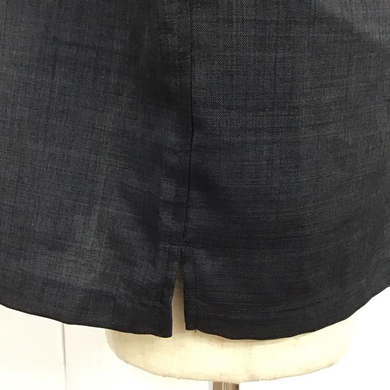 レイジブルー RAGEBLUE シャツ、ブラウス 半袖 RB020516AD オーバーサイズ スタンドカラー L 無地 黒 / ブラック /  メンズ USED 古着 中古 10116792