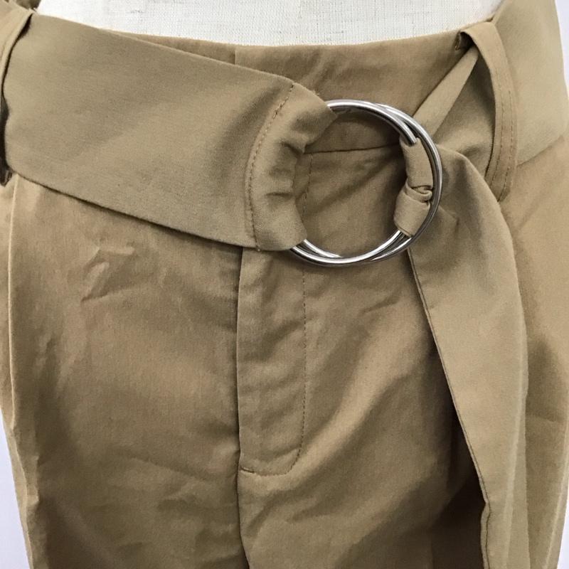 グローバルワーク GLOBAL WORK パンツ スラックス M 無地 ベージュ / ベージュ /  レディース USED 古着 中古 10118782