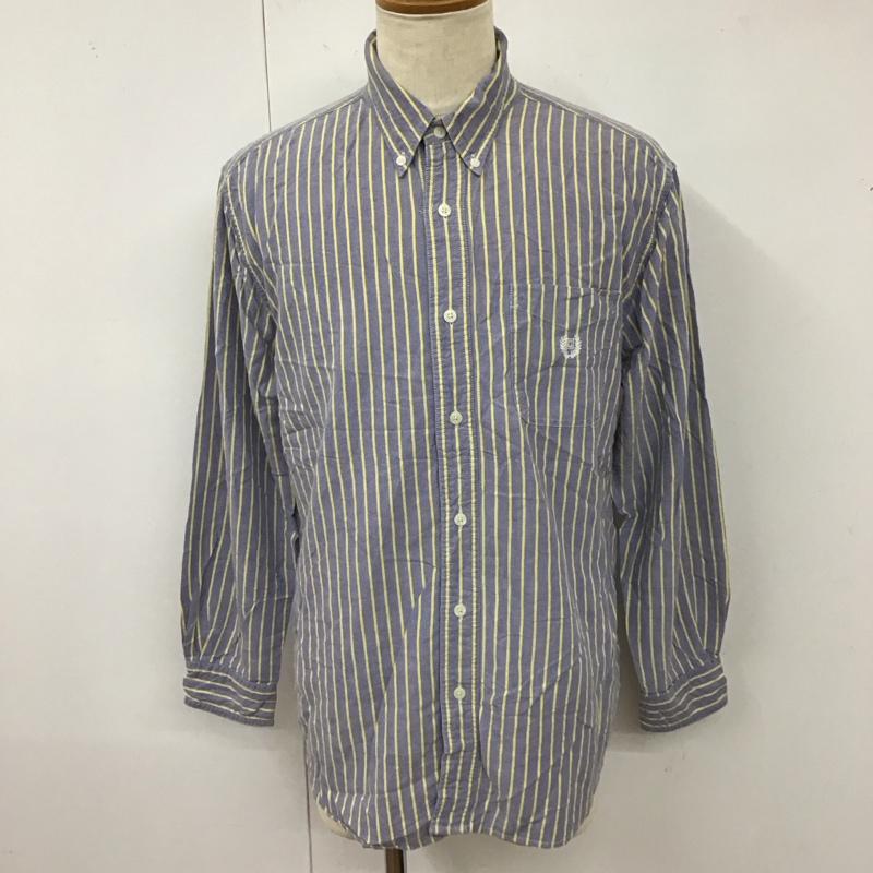 チャップス CHAPS シャツ、ブラウス 長袖 長袖シャツ カラーシャツ ポケットシャツ 長袖カットソー ストライプシャツ M ストライプ マルチカラー / マルチカラー /  メンズ USED 古着 中古 10118282