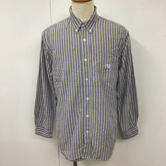 チャップス CHAPS シャツ、ブラウス 長袖 長袖シャツ カラーシャツ ポケットシャツ 長袖カットソー ストライプシャツ M ストライプ マルチカラー / マルチカラー /  メンズ USED 古着 中古 10118282