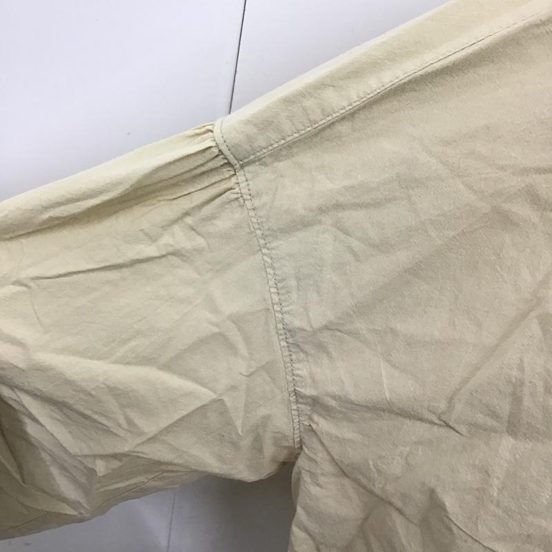 サマンサモスモス Samansa Mos2 シャツ、ブラウス 長袖 長袖シャツ カラーシャツ カジュアルシャツ FREE 無地 ベージュ / ベージュ /  レディース USED 古着 中古 10105944