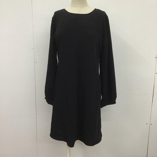 ザラ ZARA ワンピース ロングスカート L 無地 黒 / ブラック /  レディース USED 古着 中古 10106428
