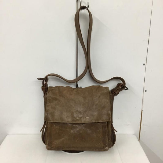 ゲンテン genten ショルダーバッグ ショルダーバッグ Dan genten レザー ロゴ、文字 茶 / ブラウン /  メンズ USED 古着 中古 10128337