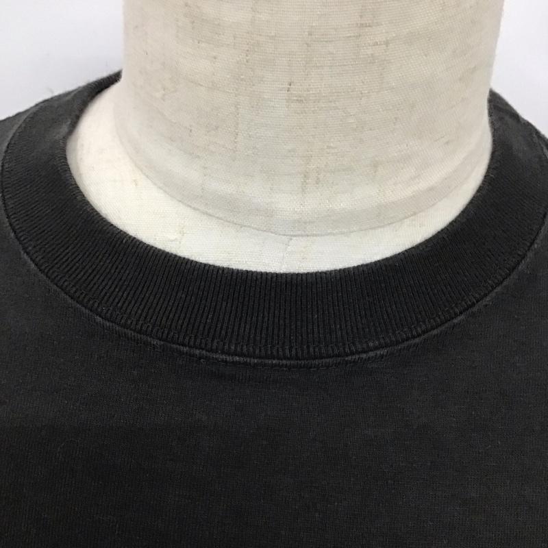 スタンダード カリフォルニア STANDARD CALIFORNIA Tシャツ 半袖 半袖カットソー 無地Tシャツ クルーネックカットソー S 無地 黒 / ブラック /  メンズ USED 古着 中古 10125740