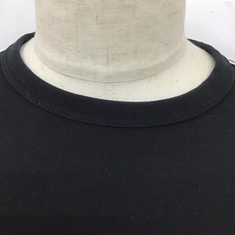 フレッドペリー FRED PERRY カットソー 長袖 長袖カットソー クルーネックカットソー ロングスリーブカットソー プリントTシャツ S ロゴ、文字 白 / ホワイト / X 黒 / ブラック /  メンズ USED 古着 中古 10124664