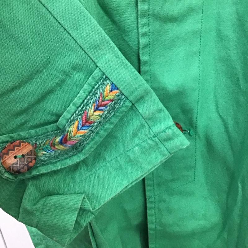 チチカカ TITICACA コート コート一般 L 無地 緑 / グリーン /  レディース USED 古着 中古 10124564