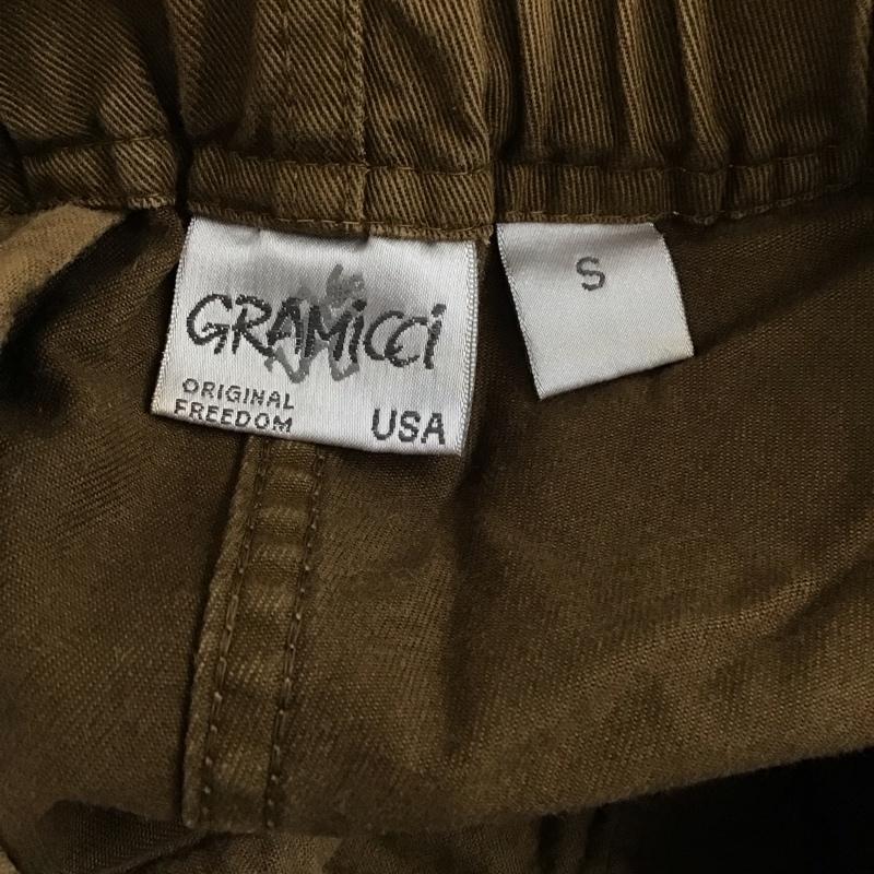 グラミチ GRAMICCI パンツ ワークパンツ、ペインターパンツ カジュアルパンツ ワークパンツ ワイドパンツ S 無地 茶 / ブラウン /  メンズ USED 古着 中古 10117666